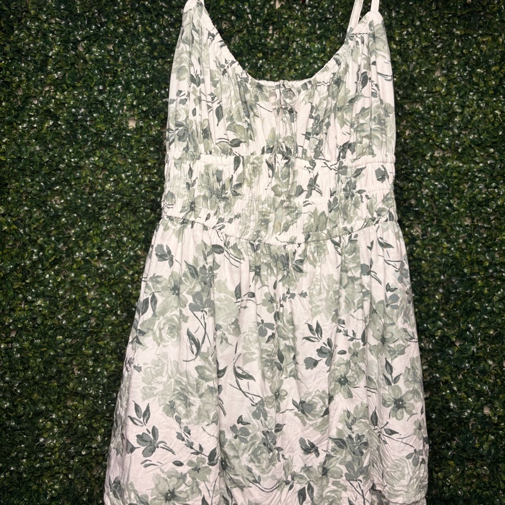 Hollister Floral Spaghetti Strap Romper